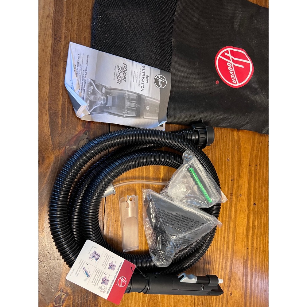 Hoover PowerScrub Deluxe Attachment Kit Black Like New
